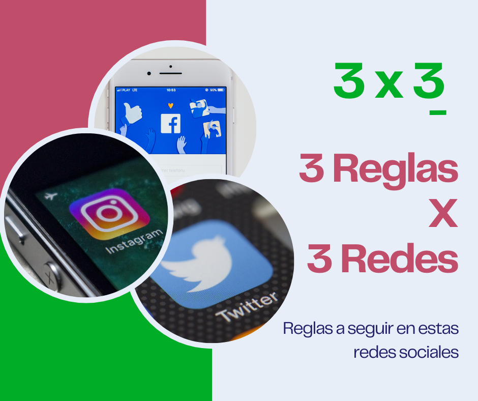 reglas para redes sociales, Facebook, Instagram, Twitter, marketing digital