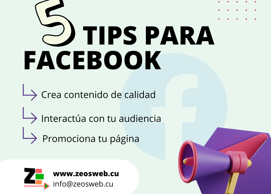 5 Tips para Facebook